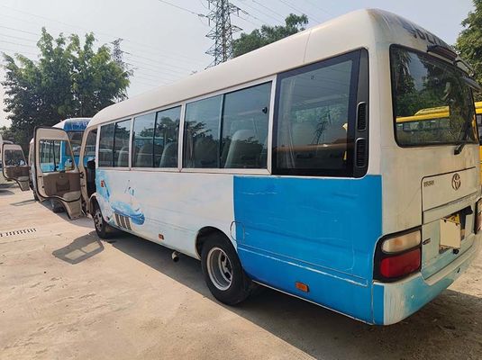20 kursi Bus Toyota bekas 120 Km/H LHD Bus bekas pengemudi kiri