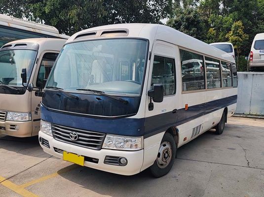 LHD 23 kursi bus kereta bawah tanah bekas, Toyota mobil diesel bekas