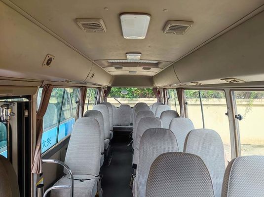 LHD 23 kursi bus kereta bawah tanah bekas, Toyota mobil diesel bekas