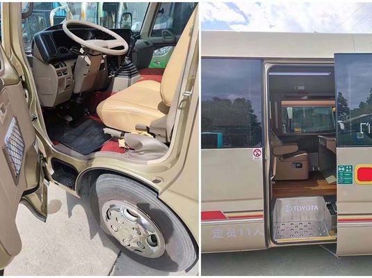 11 Seater Toyota Coaster Mini Bus bekas dengan transmisi manual