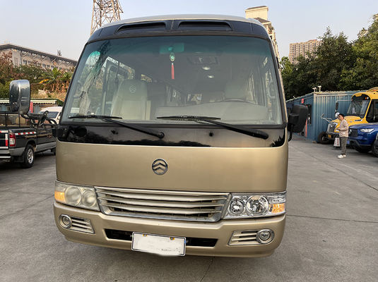 Golden Dragon Diesel bus tangan kedua, digunakan 15 penumpang van standar ISO