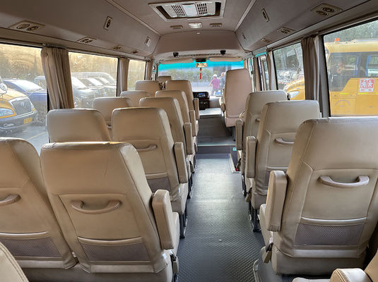 Golden Dragon Diesel bus tangan kedua, digunakan 15 penumpang van standar ISO