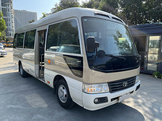 ISO Toyota Coaster Bus 20 Kursi Bus penumpang bekas