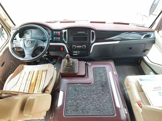Golden Dragon Vans LHD bekas Diesel AC Bus kecil bekas 19 kursi