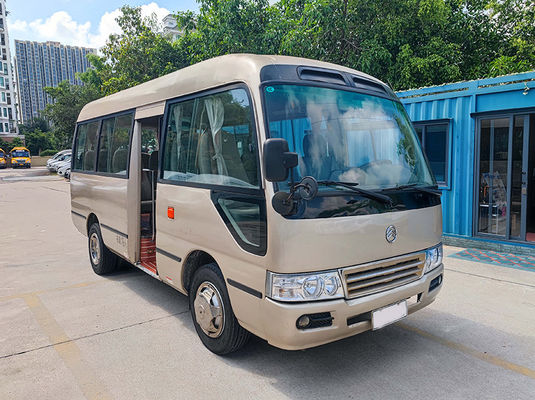 Golden Dragon Vans kecil bekas 19 kursi Euro 4 LHD AC Dengan transmisi manual