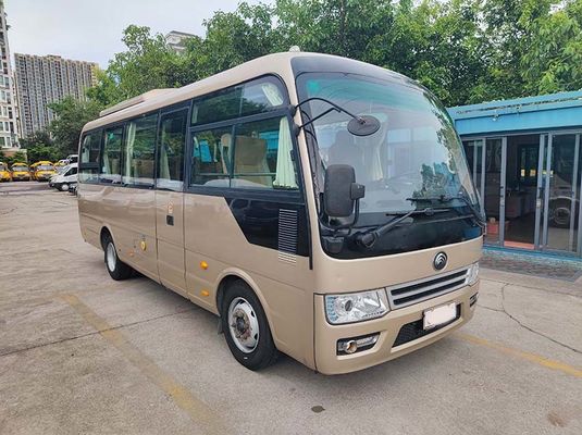 YuTong Digunakan Mini Coach 19 Seater Diesel Bahan Bakar Dengan Transmisi Manual