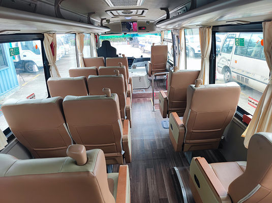 YuTong Digunakan Mini Coach 19 Seater Diesel Bahan Bakar Dengan Transmisi Manual
