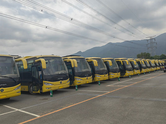 35-50 kursi Bus listrik bekas 150kw Otomatis FTTB100 Bus 35 kursi bekas