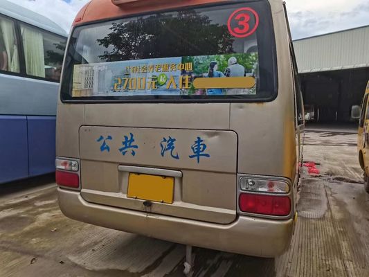 44 Kursi 25 Kursi Bus Coaster bekas 150kw Bus LHD listrik otomatis