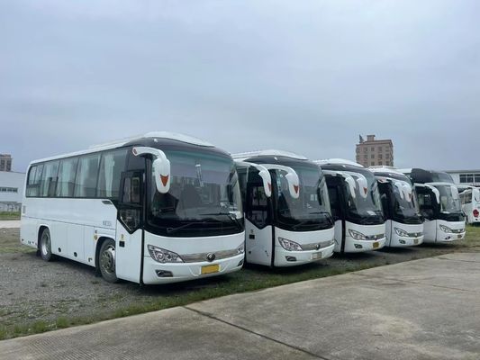 Bus Kota Diesel Digunakan 33 Kursi Kecepatan Maksimal 100km/H Euro 5 Bus 2nd Hand Manual