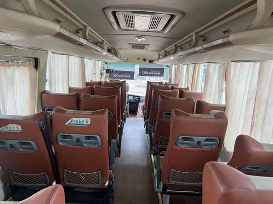 Bus Kota Diesel Digunakan 33 Kursi Kecepatan Maksimal 100km/H Euro 5 Bus 2nd Hand Manual