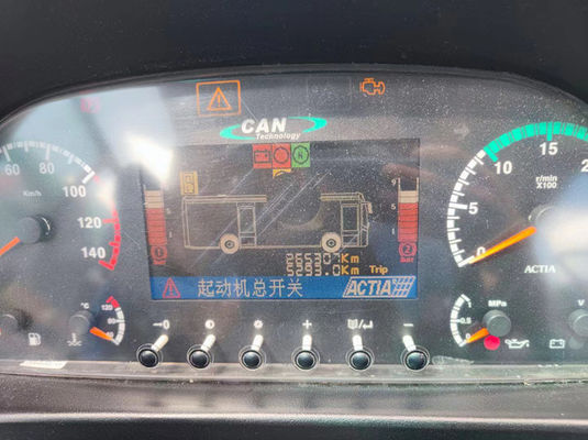 Euro 3 Bus Kota Digunakan 55 Kursi LHD Bus Umum Digunakan Kecepatan Maksimal 100km/H