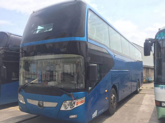 Bus Penumpang Bekas dengan Setir Kiri Tersisa 55-60 Kursi, Isi Silinder 9726ml, dan Tenaga Mesin 247kw
