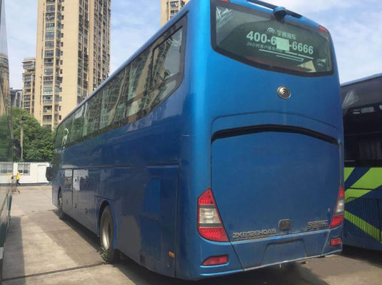 Bus Penumpang Bekas dengan Setir Kiri Tersisa 55-60 Kursi, Isi Silinder 9726ml, dan Tenaga Mesin 247kw