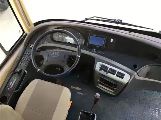 Bus penumpang mesin Yucai 47 kursi Transmisi manual Bus kota bekas