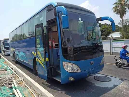 LHD Manual Yucai Bus mewah bekas 55 kursi Euro 3 Diesel Bus kota bekas