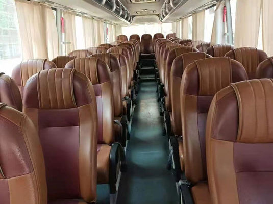 LHD Manual Yucai Bus mewah bekas 55 kursi Euro 3 Diesel Bus kota bekas