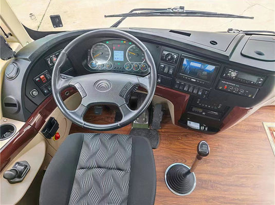 Besar Bus Yutong yang Digunakan Transmisi manual Mesin Diesel 11m Bus Kota yang Digunakan