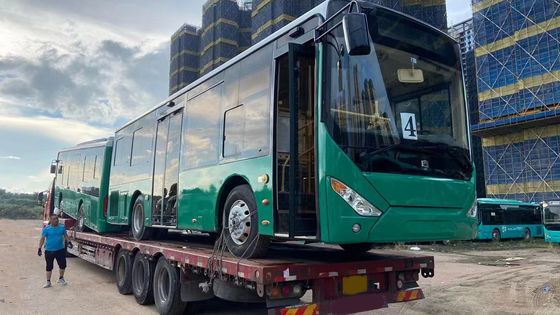 23 kursi Bus bekas dengan transmisi manual jendela penyegelan