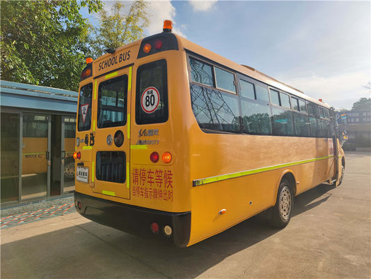 Otomatis Kuning Bus Sekolah Properti 46 kursi Van sekolah bekas