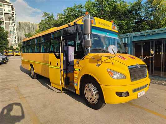 Otomatis Kuning Bus Sekolah Properti 46 kursi Van sekolah bekas