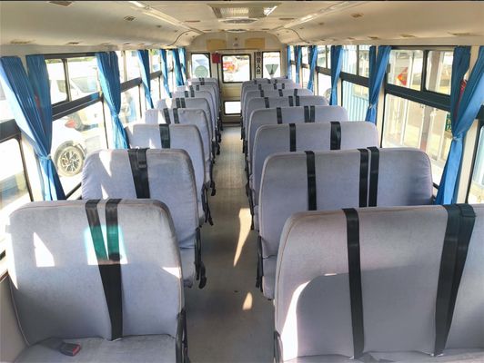 Otomatis Kuning Bus Sekolah Properti 46 kursi Van sekolah bekas