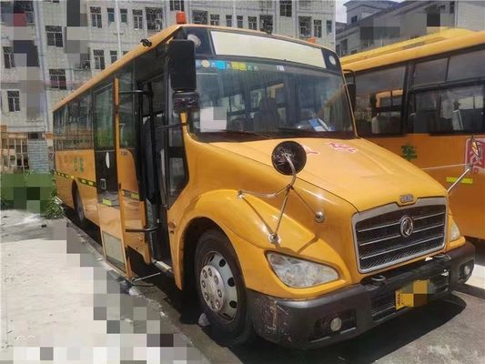 Yellow Dongfeng Bus Sekolah Properti Dengan AC