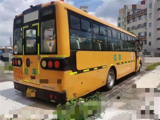 Yellow Dongfeng Bus Sekolah Properti Dengan AC