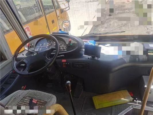 Yellow Dongfeng Bus Sekolah Properti Dengan AC