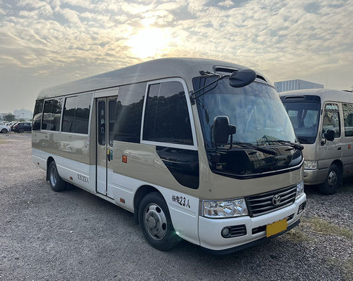 Toyota 23 Seat Bus Coaster bekas 7m Bensin Mini Bus bekas