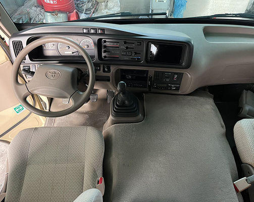 Toyota 23 Seat Bus Coaster bekas 7m Bensin Mini Bus bekas