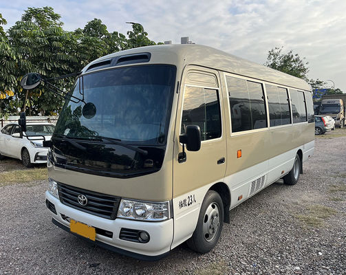 Toyota 23 Seat Bus Coaster bekas 7m Bensin Mini Bus bekas