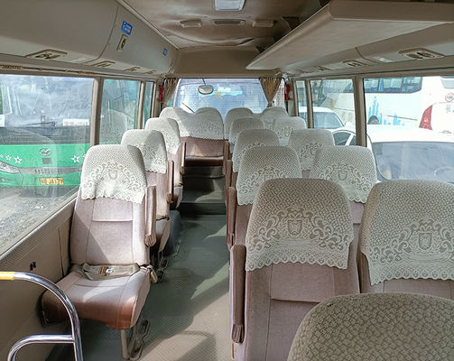 Bus Bekas 23 tempat duduk LHD Mini Bus Dengan Transmisi Manual Dan Jenis Bahan Bakar Diesel
