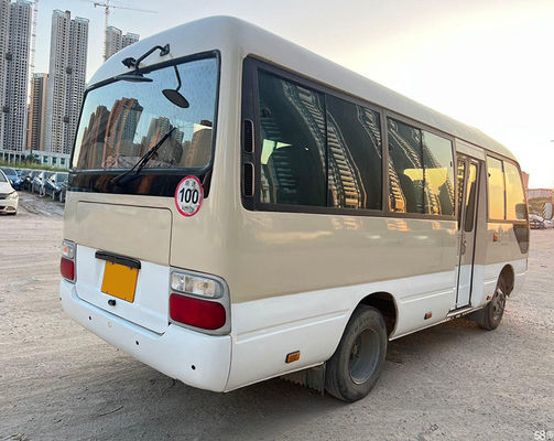 GAC 19 kursi Bus Coaster bekas 6m LHD Euro 3 Mesin Diesel 127hp Mini Bus bekas