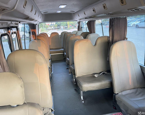 GAC 19 kursi Bus Coaster bekas 6m LHD Euro 3 Mesin Diesel 127hp Mini Bus bekas