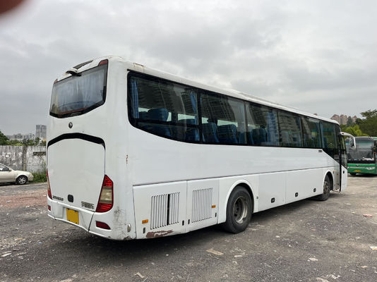 12m 57 kursi LHD Bus bekas Yutong Mesin Diesel Bus 1 pintu Bus komersial bekas