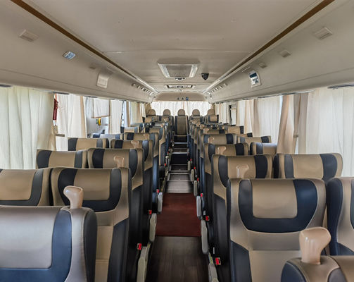 50 kursi Bus Yutong bekas 12m Mesin Diesel LHD Euro 5 Bus Bus bekas