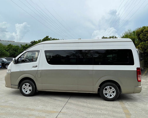 King Long Second Hand Van Mini Bus 15 kursi 2438ml Perpindahan