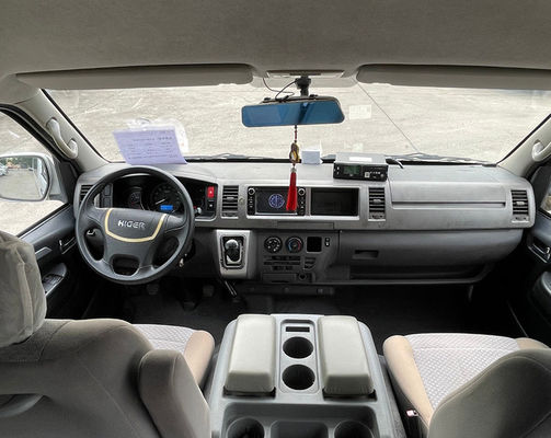 King Long Second Hand Van Mini Bus 15 kursi 2438ml Perpindahan