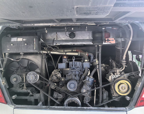 Higer 54seats LHD Euro 5 Second Hand Coach Bus Transportasi yang dapat diandalkan Bus wisata bekas