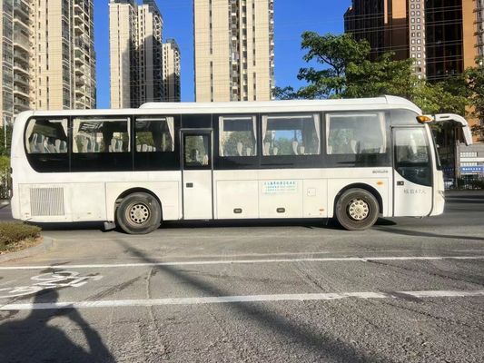 2 Pintu Bus bekas Bahan bakar Diesel Dengan AC