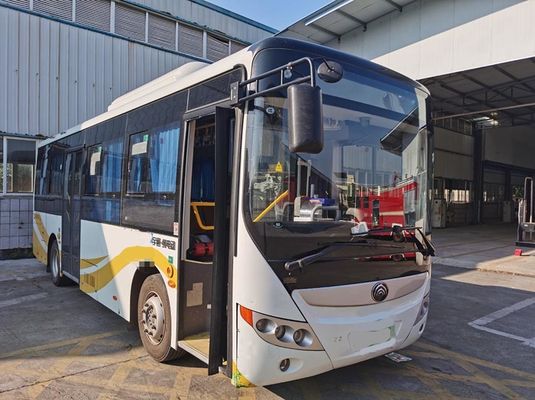Bus Kota Listrik 22-53 tempat duduk Bus Umum Dengan Transmisi Otomatis LHD Bus Transit