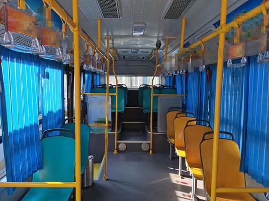 Yutong Electric Transit Bus 69km/h Bus Kota Pra Milik Dengan Pengemudi Tangan Kiri