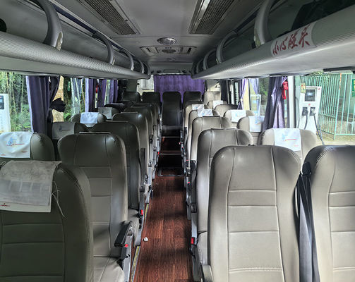 YTM280-CV4-H Bus listrik motor bekas Bus 33 kursi Coach Bus wisata bekas