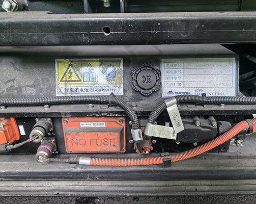 YTM280-CV4-H Bus listrik motor bekas Bus 33 kursi Coach Bus wisata bekas