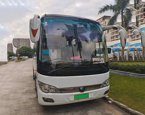 Digunakan Bus EV 34 tempat duduk Bus Listrik 100KWh G.V.W 14200kg Bus Pelatih Bekas