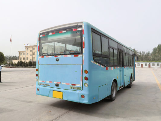 Jenis bahan bakar Diesel 8 Meter LHD Bus Kota Bekas Dengan Transmisi Lima Kecepatan