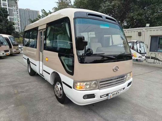 Bus Bekas King Long Yuchai 19 Tempat Duduk 115HP National IV dengan Kecepatan Maksimum 100km/jam