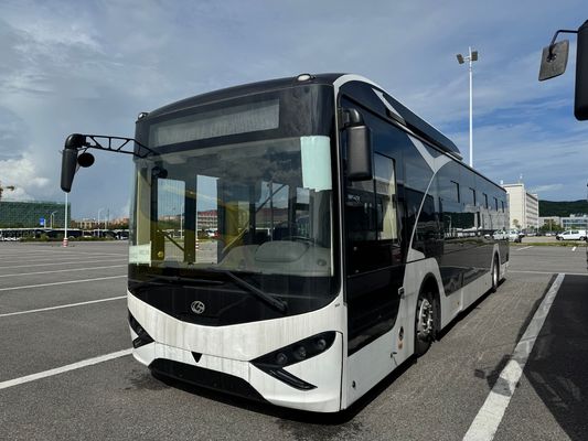 12m Electric Zonson 31 Seat LHD City Bus dengan 2 pintu penumpang dan 30 kursi