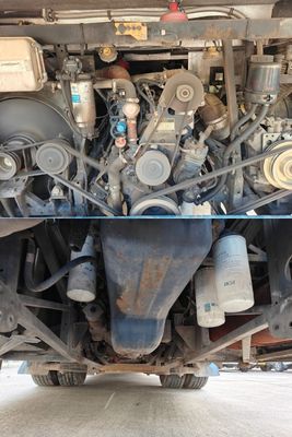 57-59 Kursi Kaki Kiri Kemudi Bus penumpang bekas WP10.336N Mesin Model 336 Maksimal tenaga kuda